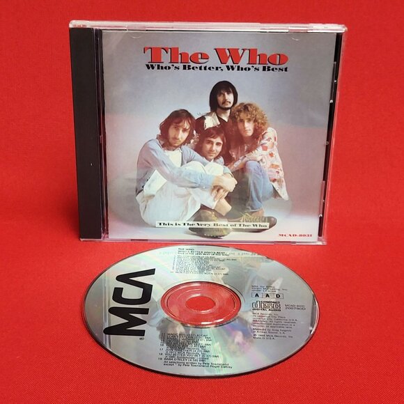 The Who Who's Better Who's Best This Is The Very Best of The Who CD 1988 - Picture 7 of 8